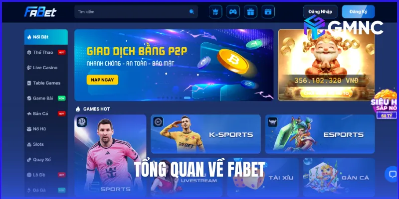 Tổng quan về Fabet - Nền tảng trực thuộc tập đoàn FABET International Group